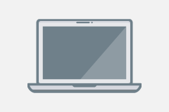 Illustration of a laptop computer