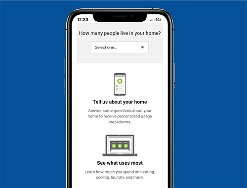 Graphic for home energy analysis sweepstakes
