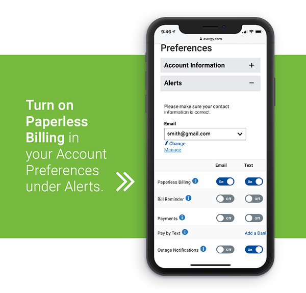 Paperless Billing Information