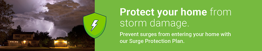 Protect your home from storm damage with Surge Protection